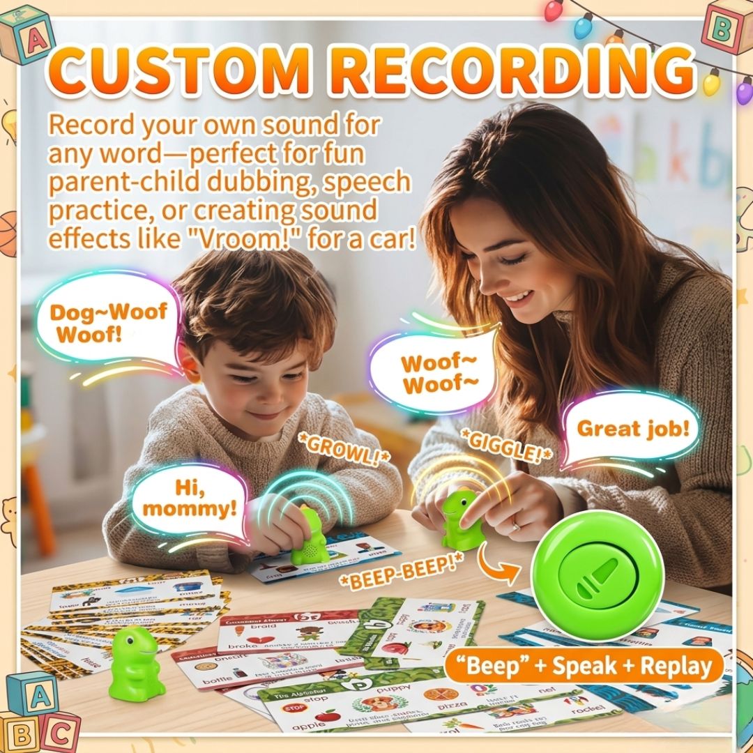 Dinosaur Talking Flash Cards