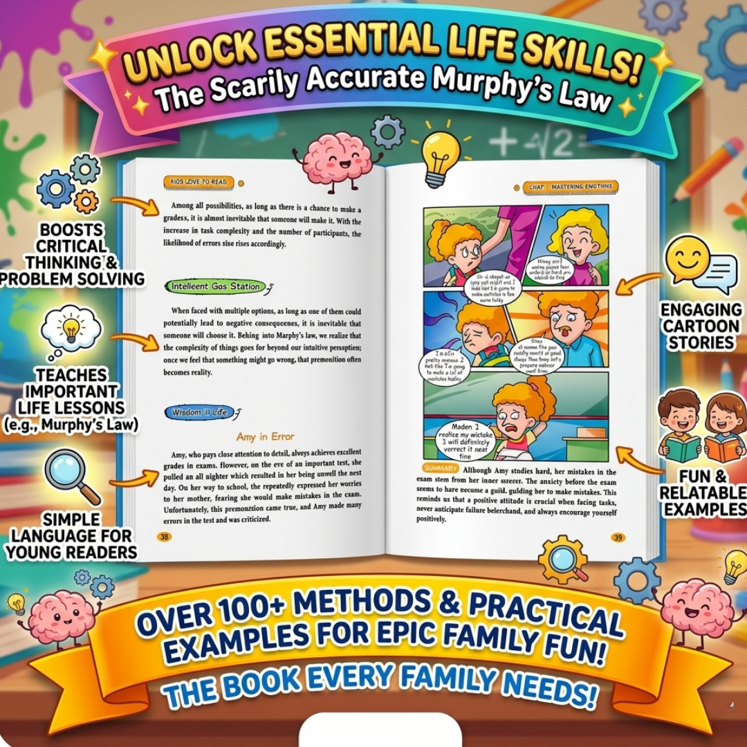 Murphy's Law Educational Comic Learning Book