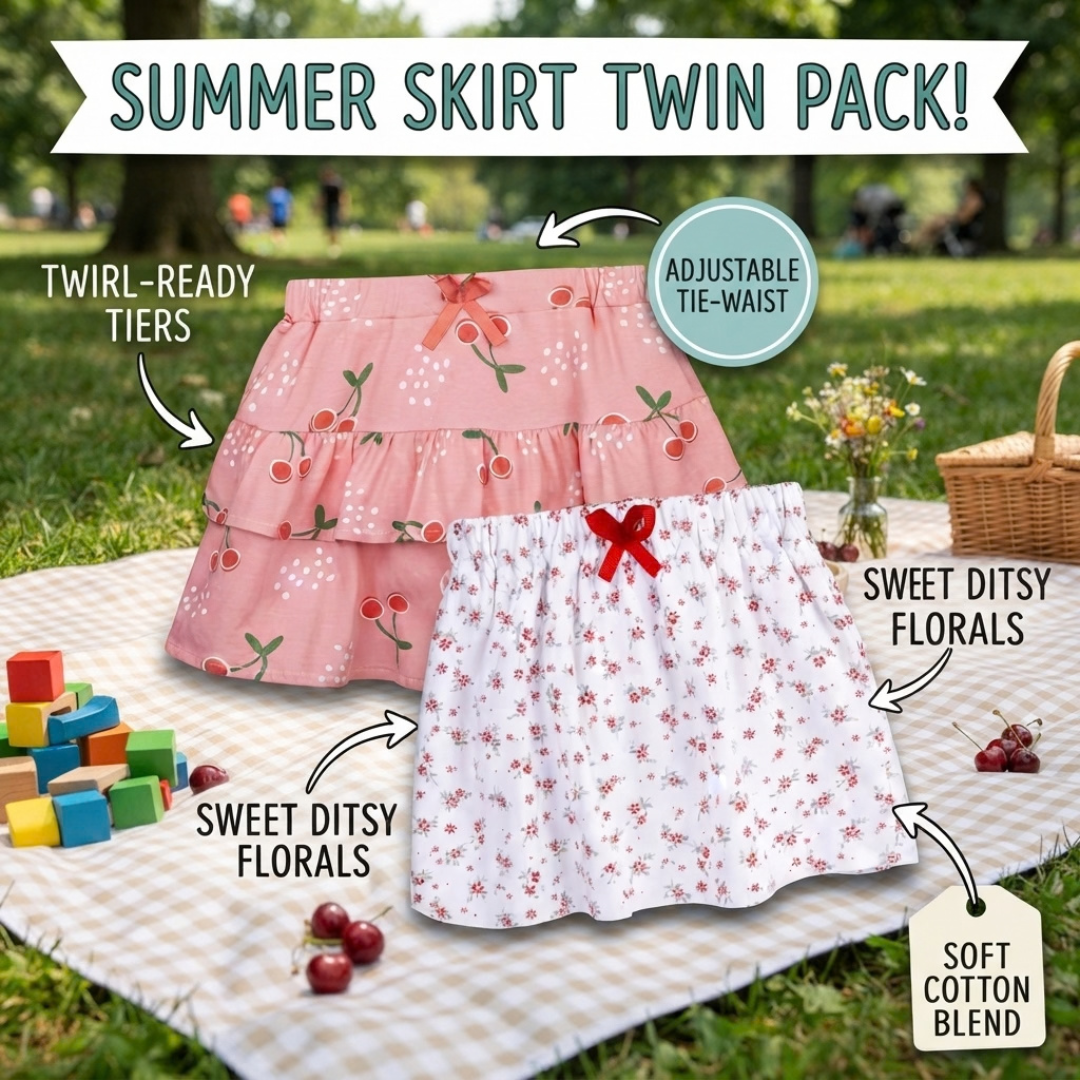Potty Training Underpants and Skirt-Twin Pack