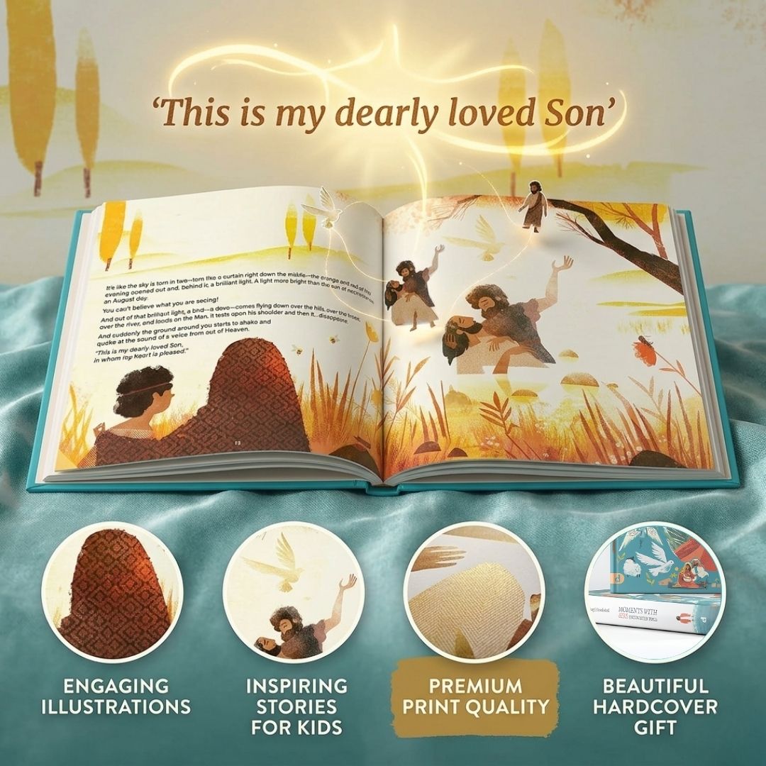 The Moments with Jesus Encounter Bible: 20 Immersive Stories from the Four Gospels