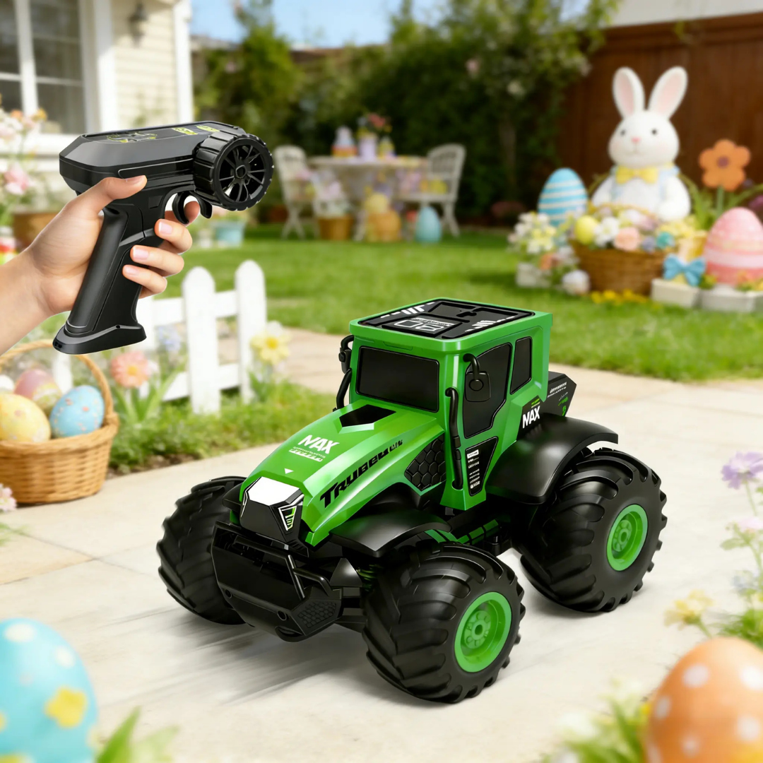 Remote Control Monster Tractor Truck Toy
