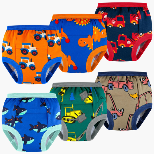 6-Pack Toddler Potty Training Underwear