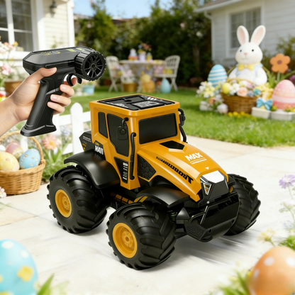 Remote Control Monster Tractor Truck Toy