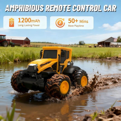 Remote Control Monster Tractor Truck Toy