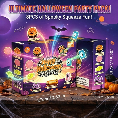 8-Piece Halloween Squishy Gift Box