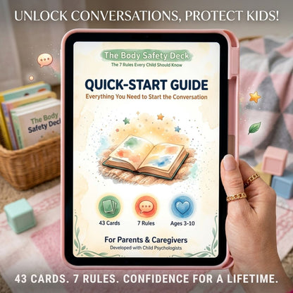 The words to keep your child safe, ready to read tonight.