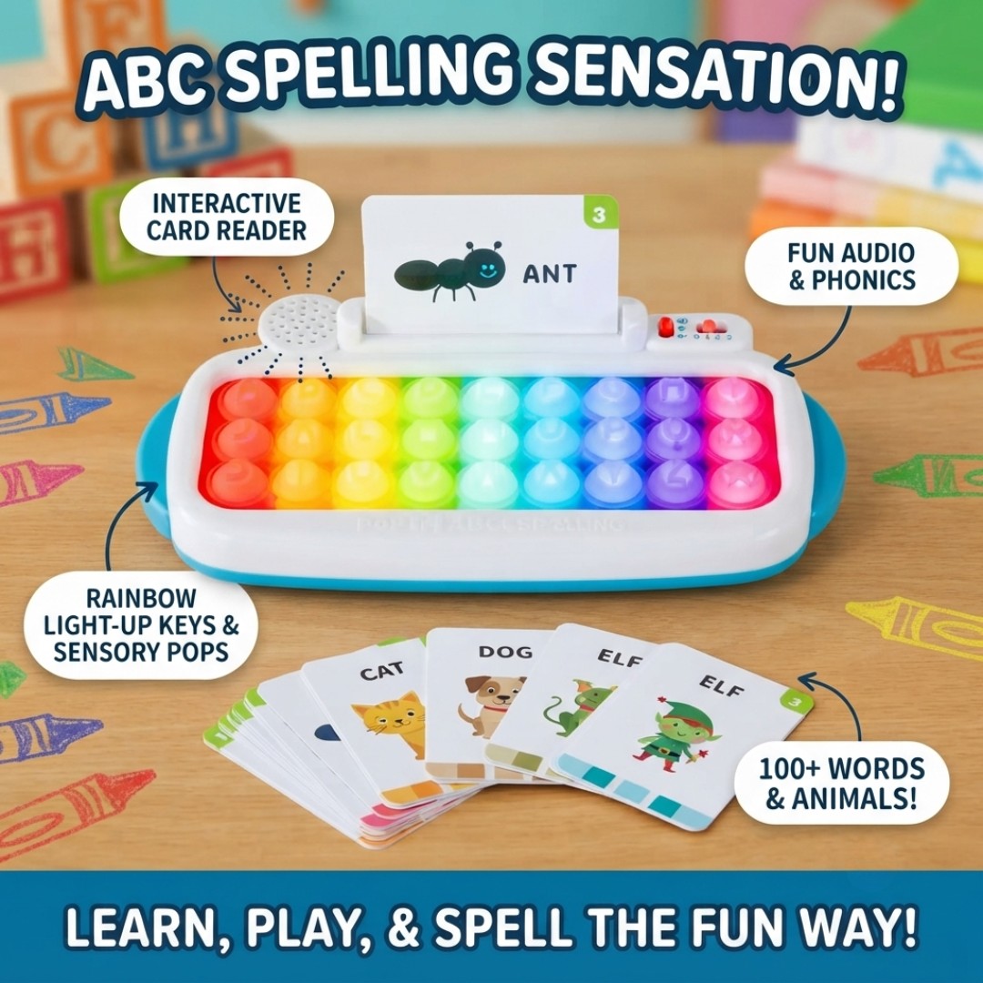 ABC & Spelling Pop Keyboard