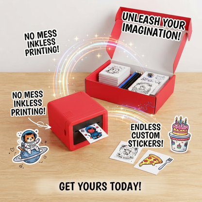 AI Voice-Powered Mini Sticker Maker for Kids