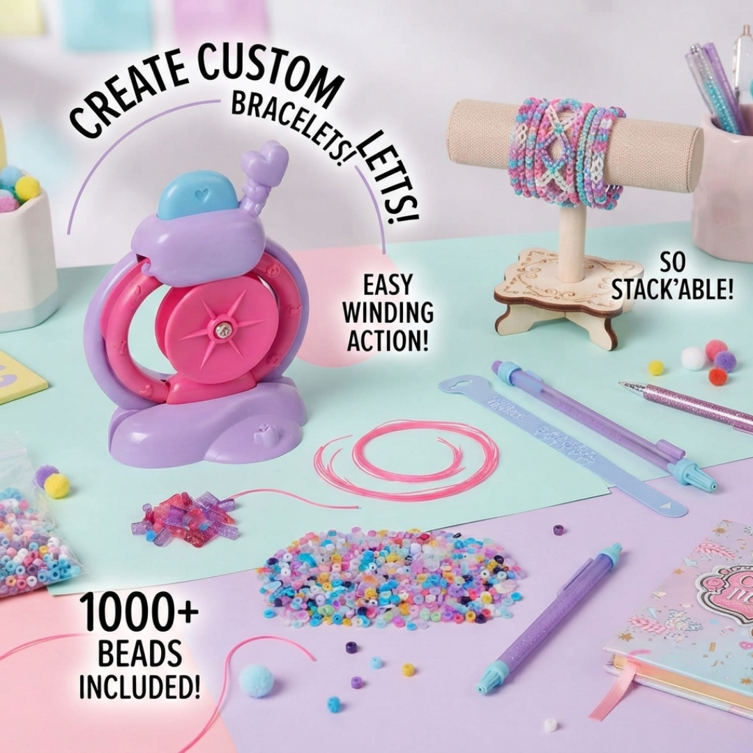 Bracelet Maker with Bead Accessory Pack