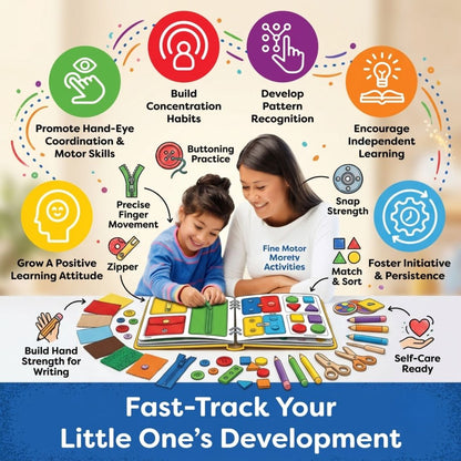 Busy Book for Toddlers Early Education Gifts