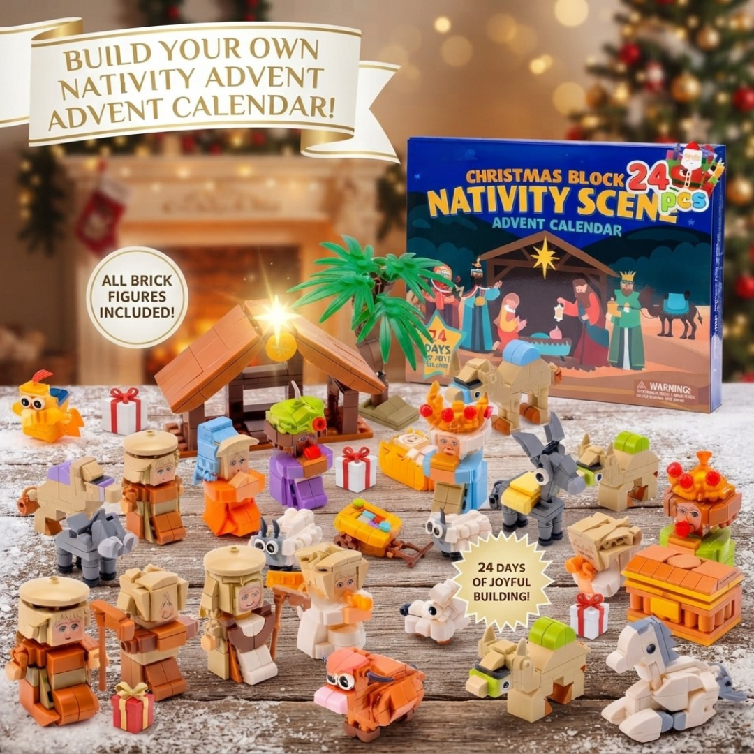 2026 Christmas Advent Calendar Building Blocks