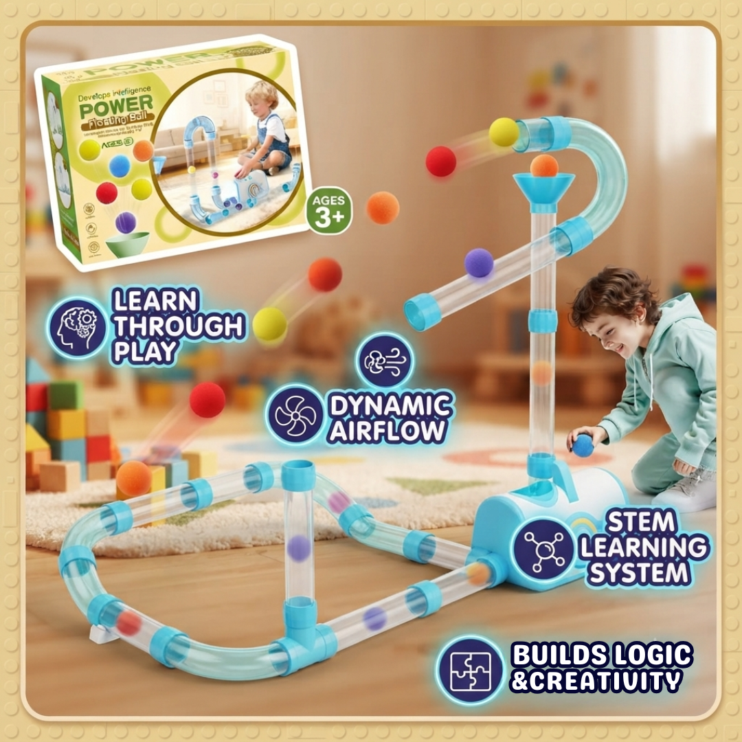 DIY Airflow Building Toys-Upgraded STEM Toys for Kids Ages 3+