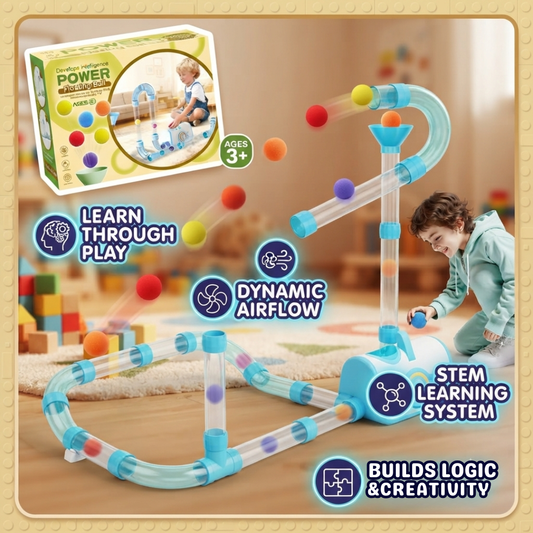 DIY Airflow Building Toys-Upgraded STEM Toys for Kids Ages 3+