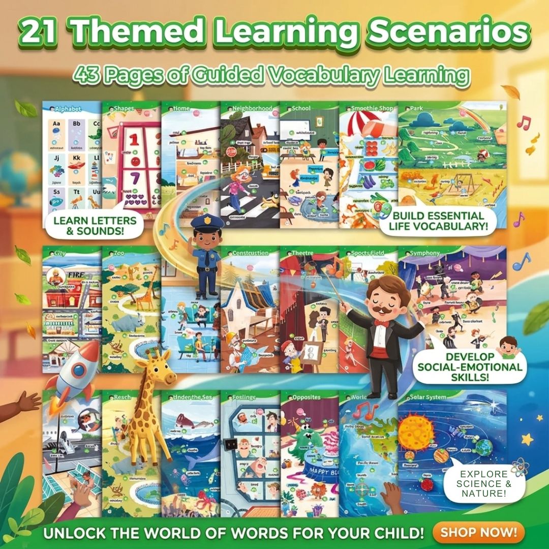 English Interactive Educational Toy for Kids 1–6