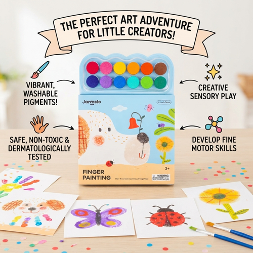 Fingerprint Coloring Book For Kids