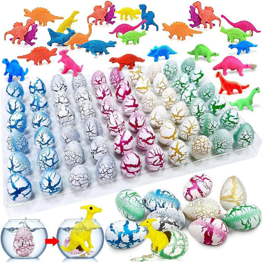 Small Hatching Dinosaur Eggs- 60pcs