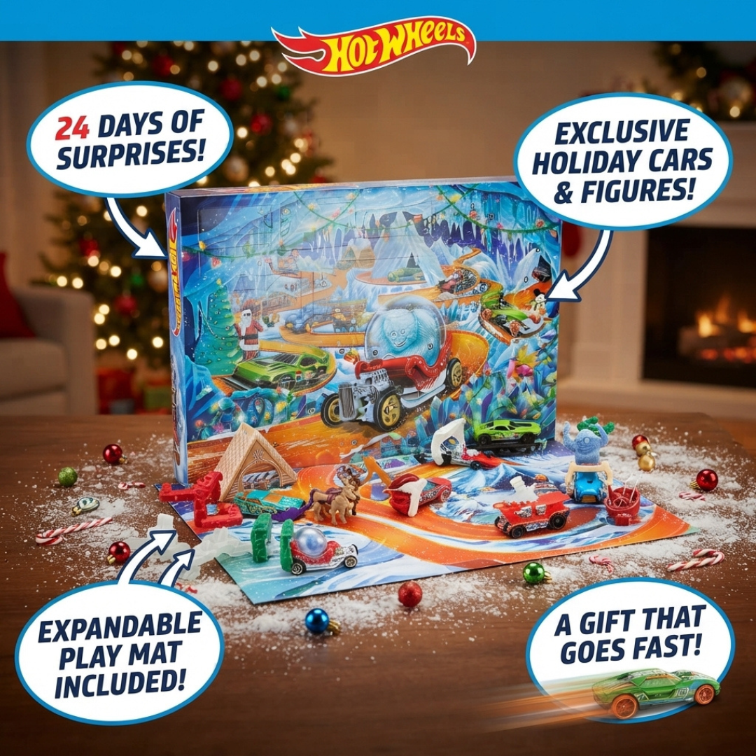Hot Wheels 2026 Holiday Advent Calendar