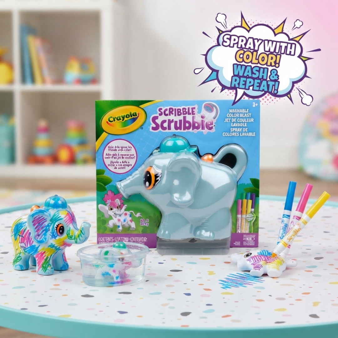 Jumbo Elephant Color Blast Toy