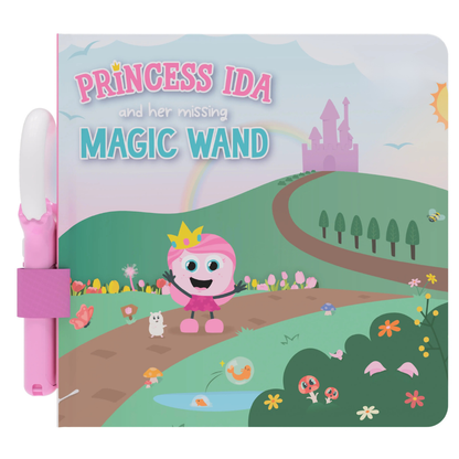 Light-Up Library Interactive Story Books with Magic Magnifier