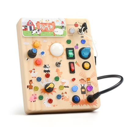 Montessori Sensory Busy Board
