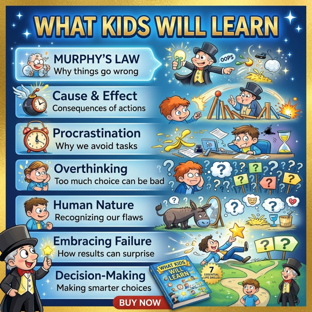 Murphy's Law Educational Comic Learning Book