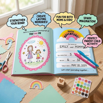 My First Mom and Daughter Journal – An Activity Book for Lasting Memories