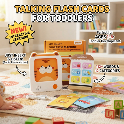 New Upgrade! Talking Flash Cards for Toddlers
