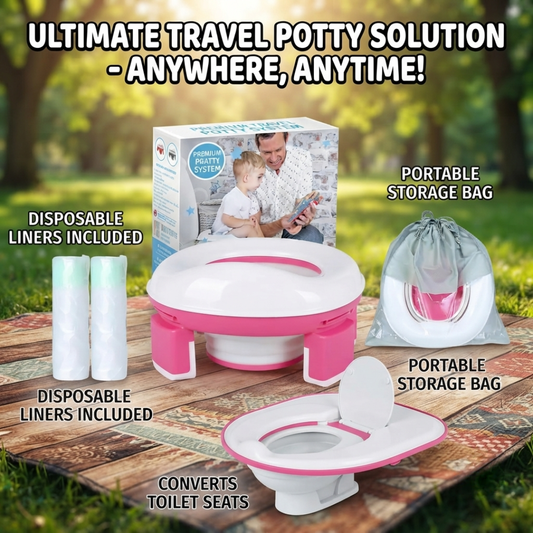Portable Potty Training Toilet for Indoor and Outdoor