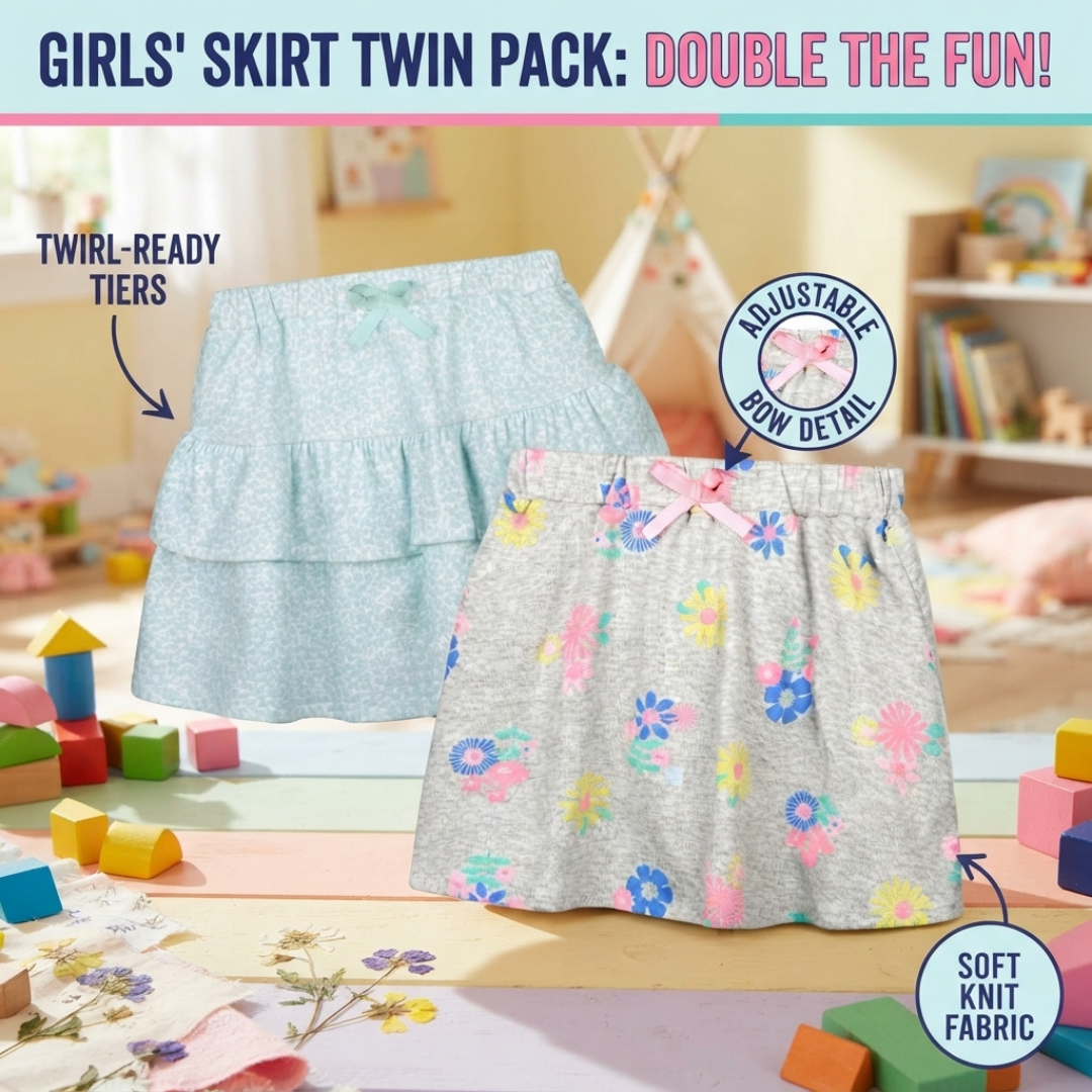 Potty Training Underpants and Skirt-Twin Pack
