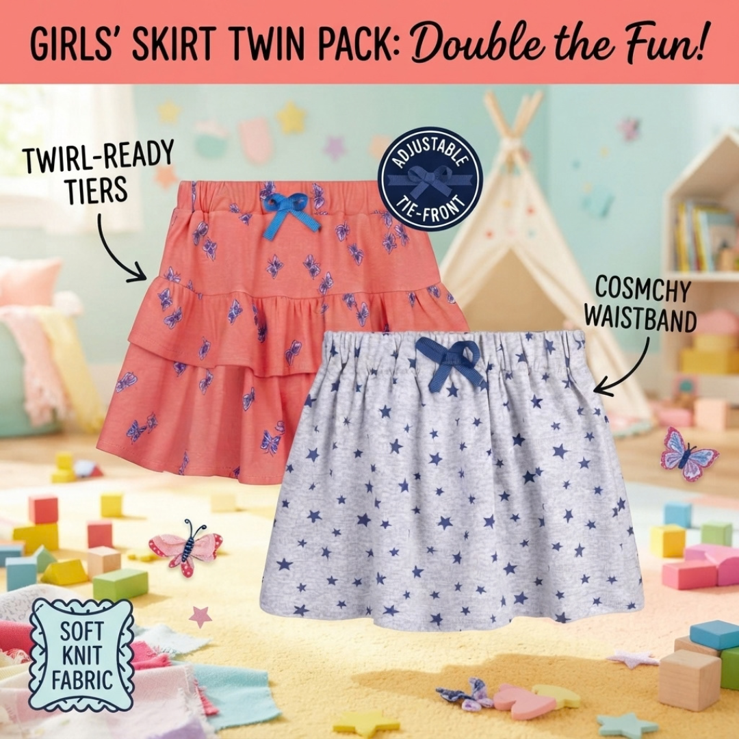Potty Training Underpants and Skirt-Twin Pack