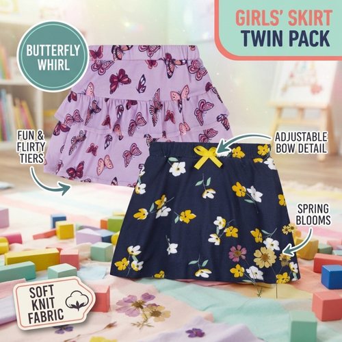 Potty Training Underpants and Skirt-Twin Pack