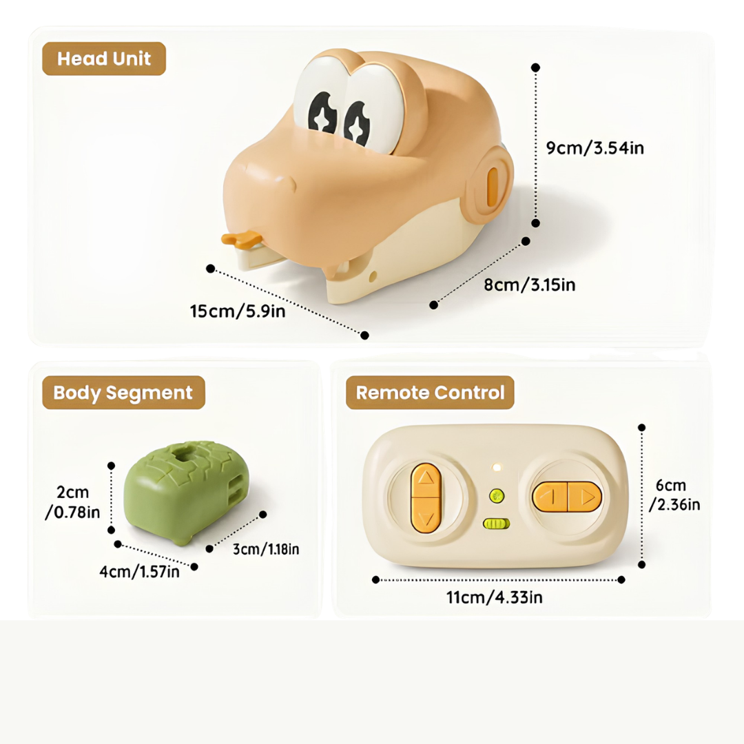 Remote Control Real-Life Growing Snake Game Toy for Kids