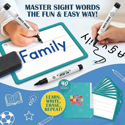 Sight Words & Phonics Flash Cards