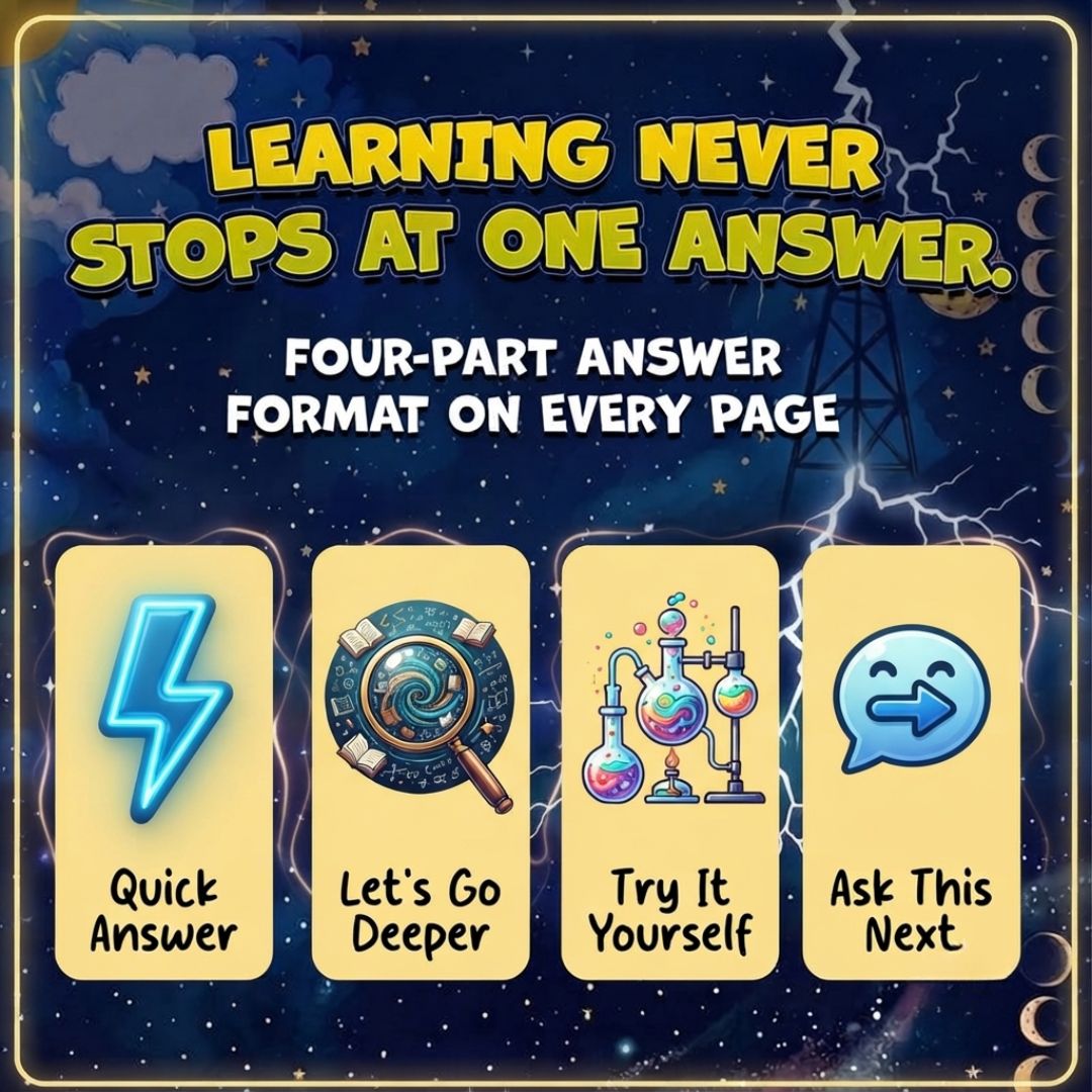 The Curious Child's Encyclopedia: 101 Why Questions Kids Actually Ask