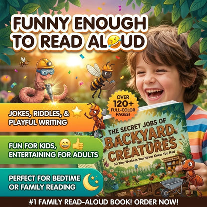 The Secret Jobs of Backyard Creatures for Kids Ages 6–10