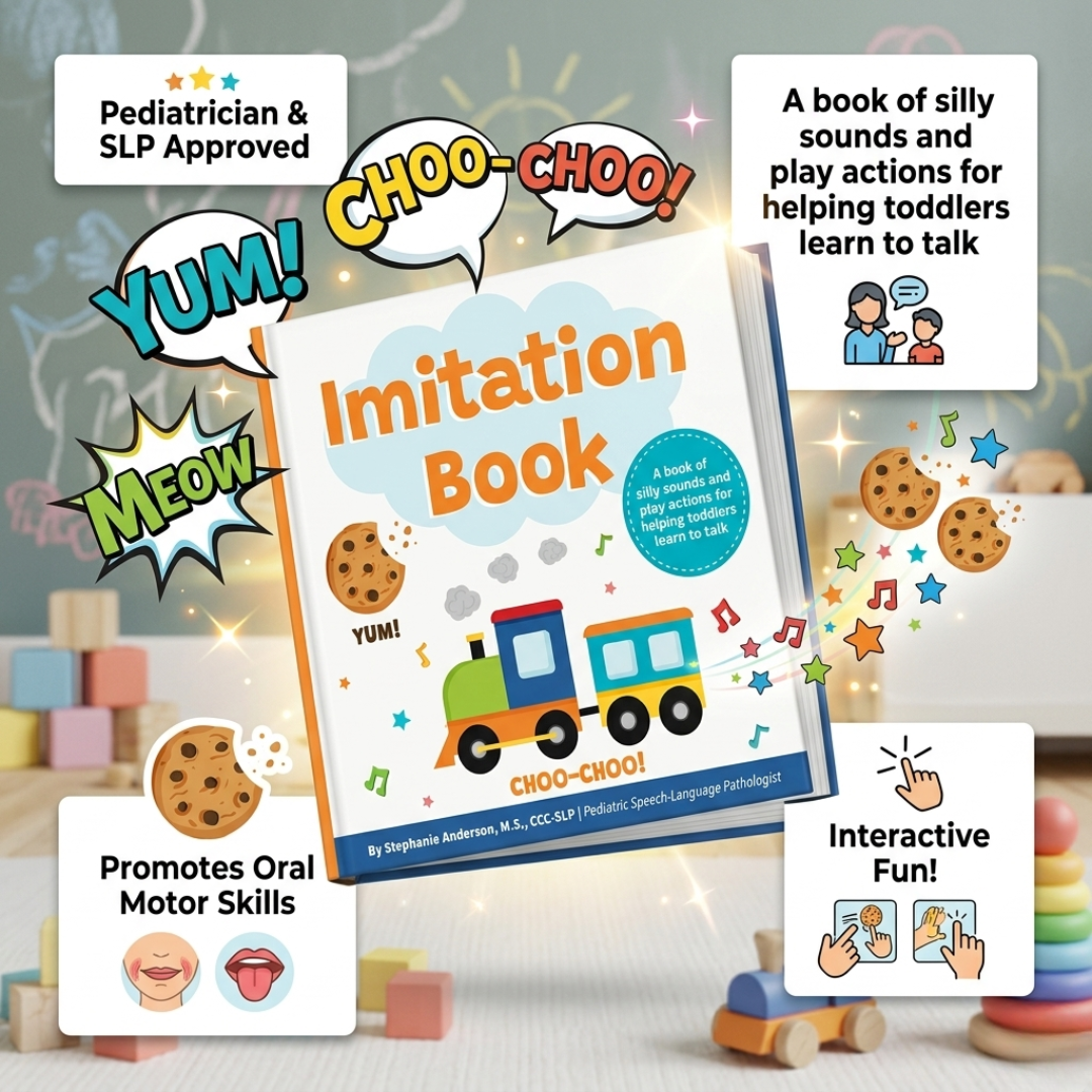 Early Speech Starter Bundle – 3 Interactive Speech Books for Toddlers