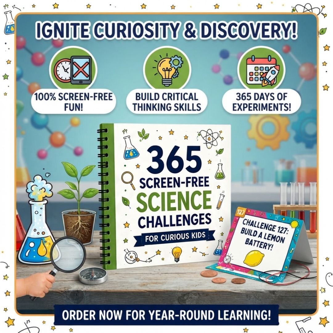 365 Screen-Free Science Challenges For Curious Kids