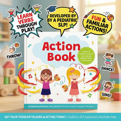 Early Speech Starter Bundle – 3 Interactive Speech Books for Toddlers