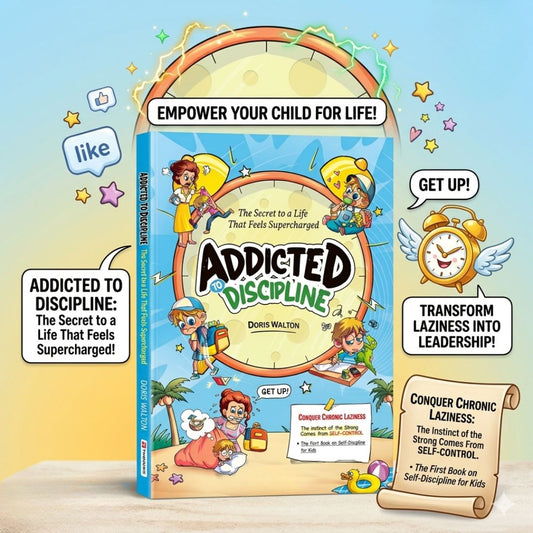 Addicted to Discipline: The Ultimate Guide for Kids to Get Up, Get Moving, and Stay Motivated